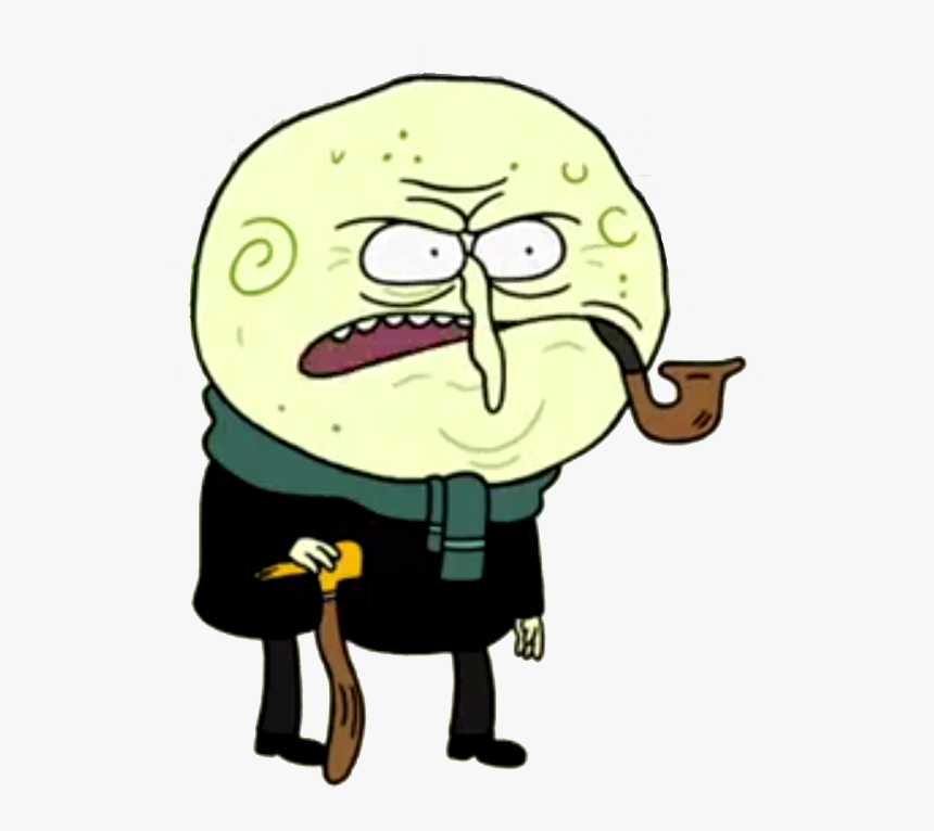 Break Clipart Senor - Pops Dad From Regular Show, HD Png Download, Free Download