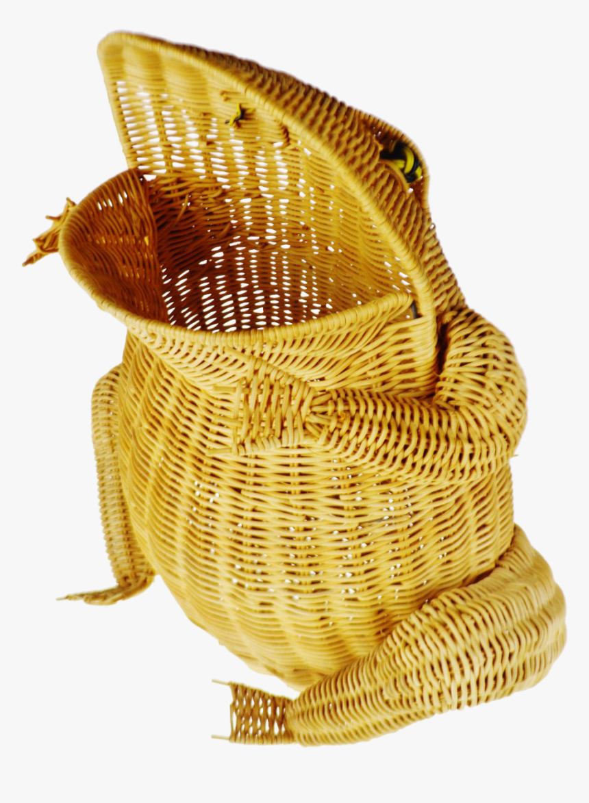 Weaving Drawing Cane Basket - Wicker, HD Png Download, Free Download