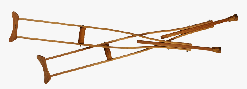 Crutches Png - Wooden Crutch Png, Transparent Png, Free Download