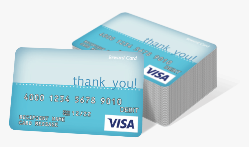 Visa Prepaid Card - Credit Card, HD Png Download, Free Download