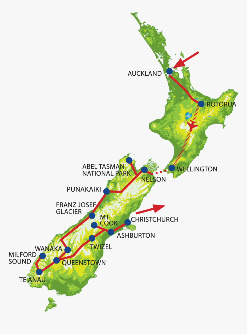 21 Day Trip To New Zealand, HD Png Download, Free Download