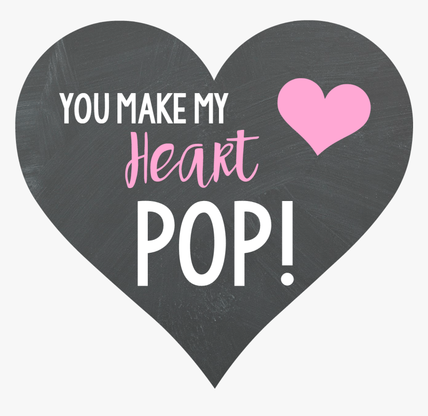 Heartpopvalentine - Heart, HD Png Download, Free Download