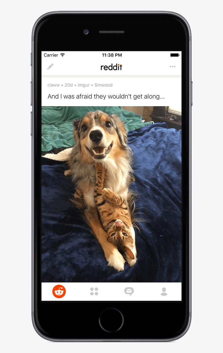 Reddit New Mobile App - Reddit Ios App, HD Png Download, Free Download