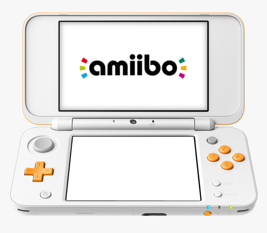 Amiibo 2ds Orange - Hand Held Games 2019, HD Png Download, Free Download