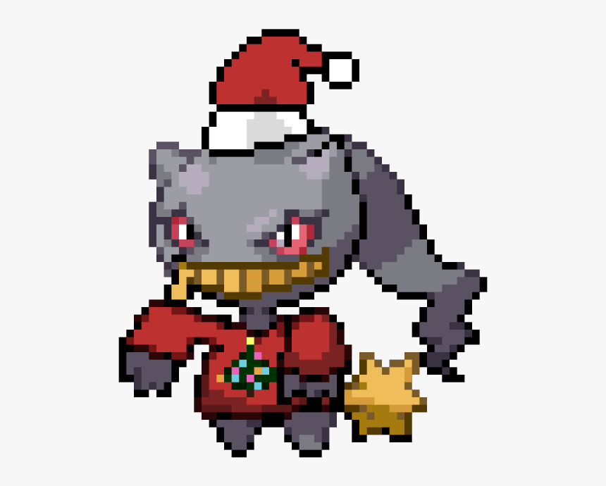 Mega Banette Pixel Art, HD Png Download, Free Download