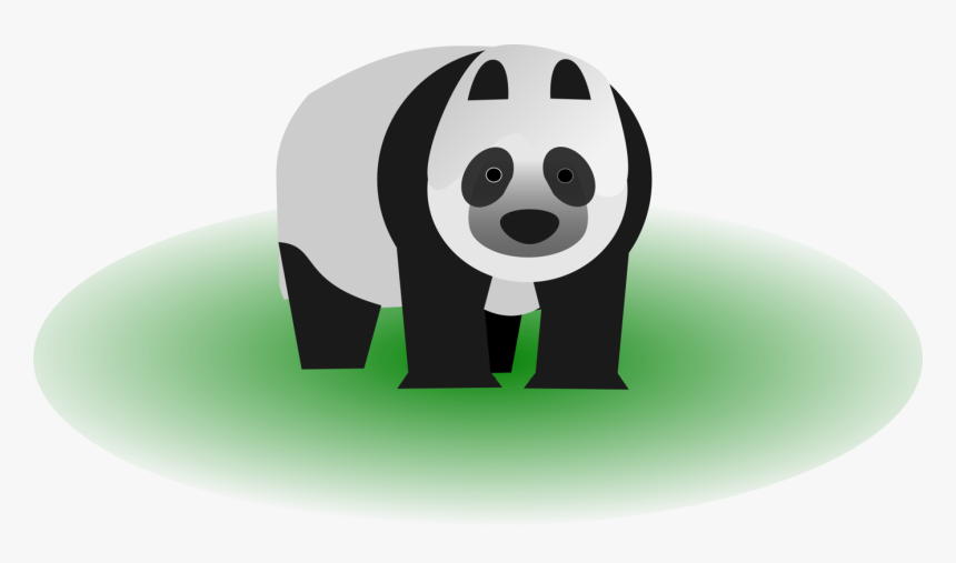 Transparent Panda Bear Clipart - Illustration, HD Png Download, Free Download