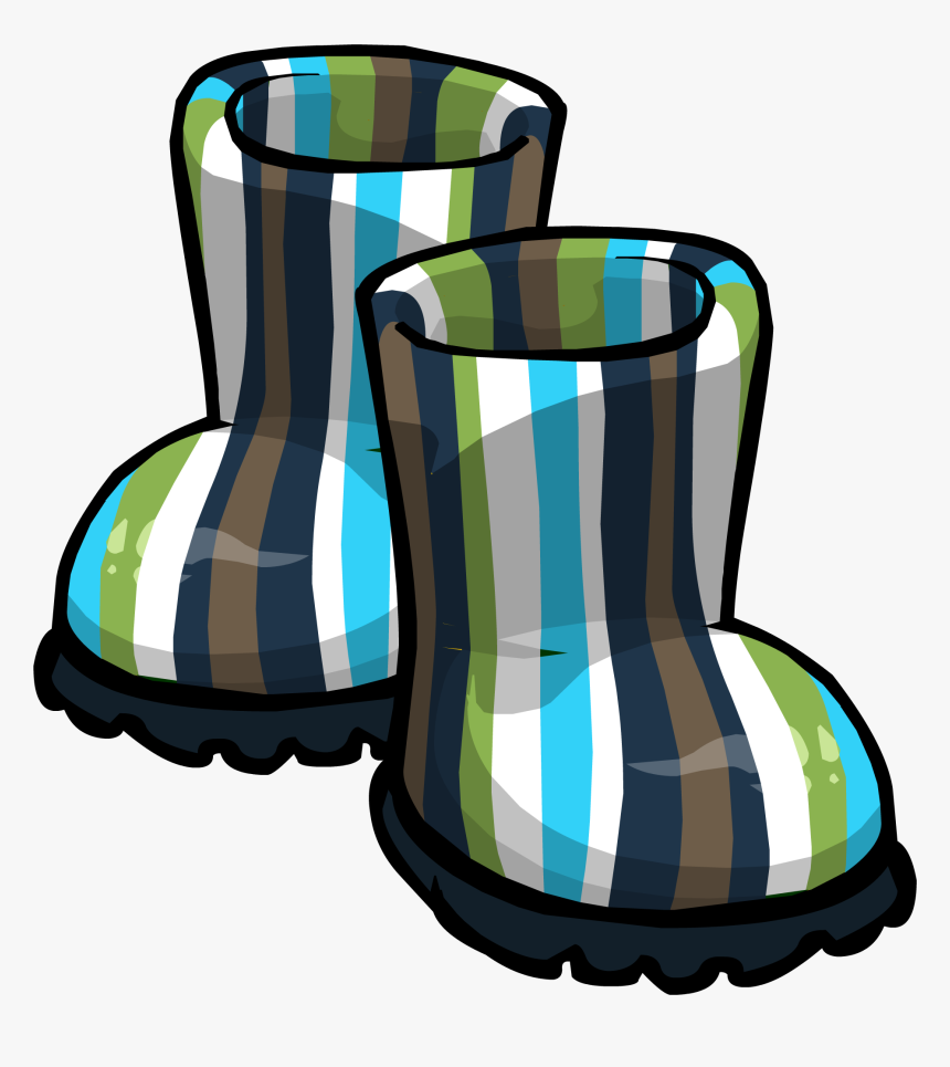 Official Club Penguin Online Wiki - Rain Boot, HD Png Download, Free Download