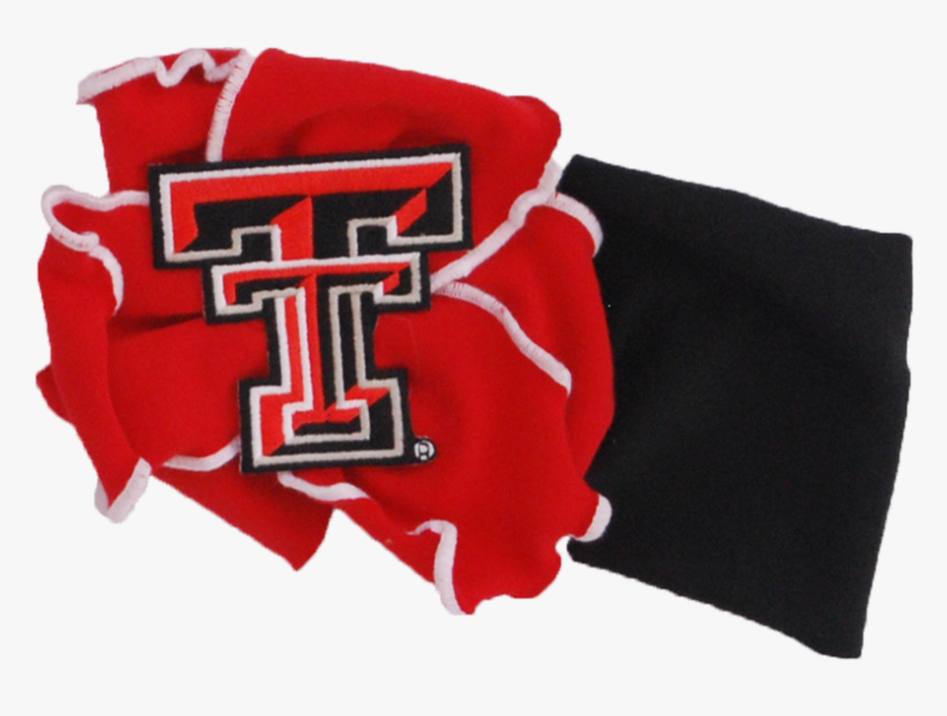 Flower Headband With Double T Patch - Texas Tech University, HD Png Download, Free Download