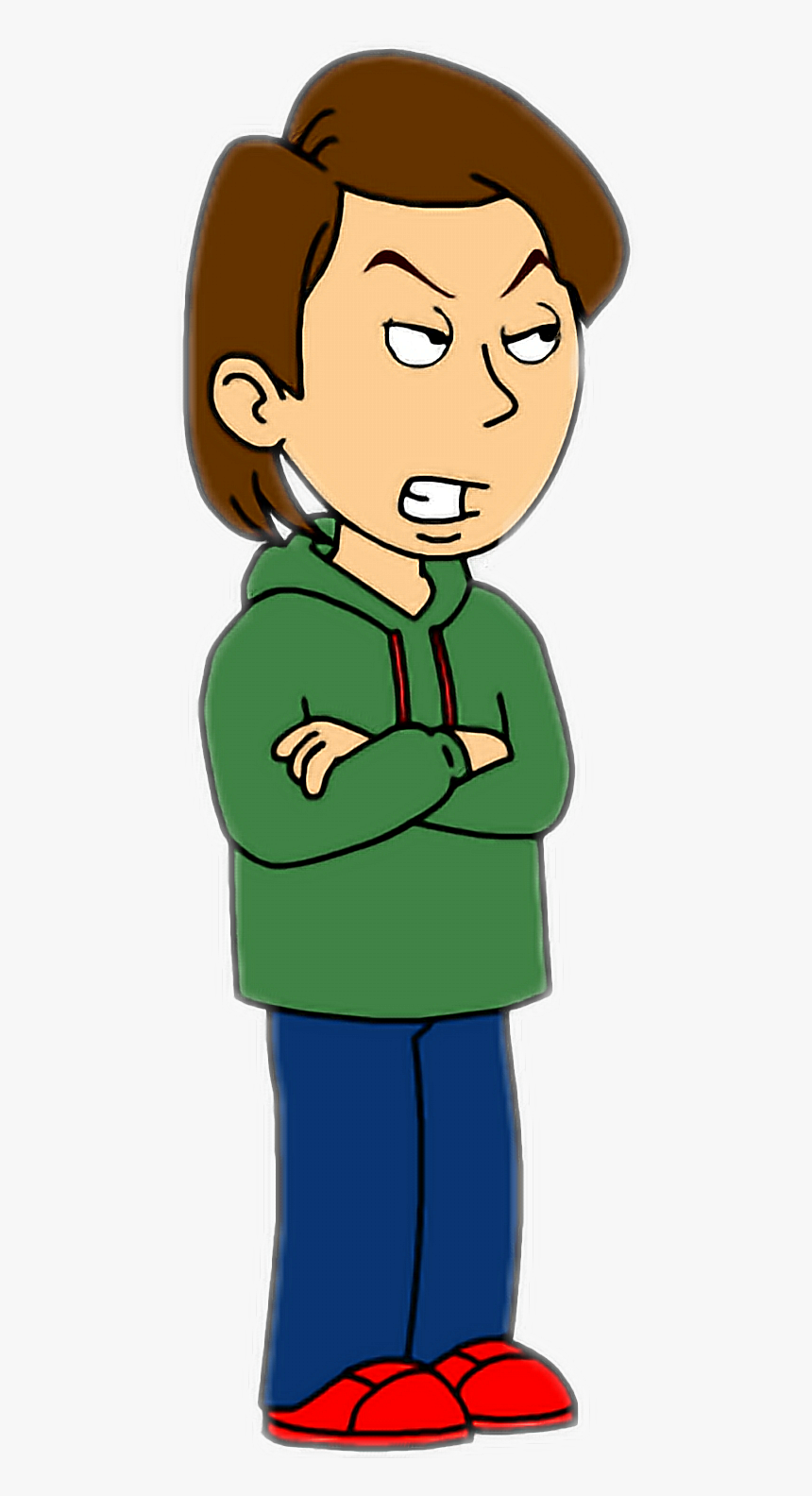 #boris #goanimate #caillou - Boris From Caillou Gets Grounded, HD Png Download, Free Download