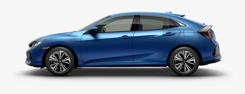 2017 Honda Civic Hatchback Side Profile - Honda Civic Hatchback 2018 Black, HD Png Download, Free Download