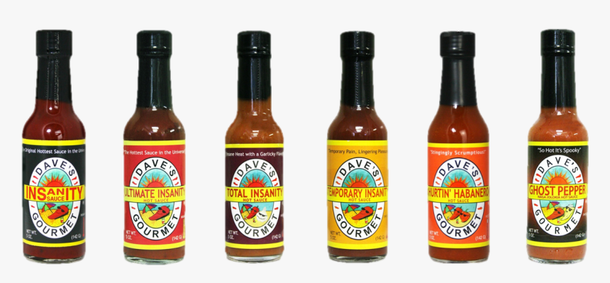 Dave"s Gourmet, The Granddaddy Of Ultra-hot Sauce, - Dave's Gourmet Insanity Sauce Transparent, HD Png Download, Free Download