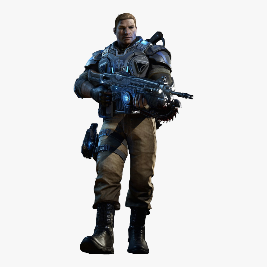 Marcus Fenix Png Image - Gears Of War 4 Jd, Transparent Png, Free Download