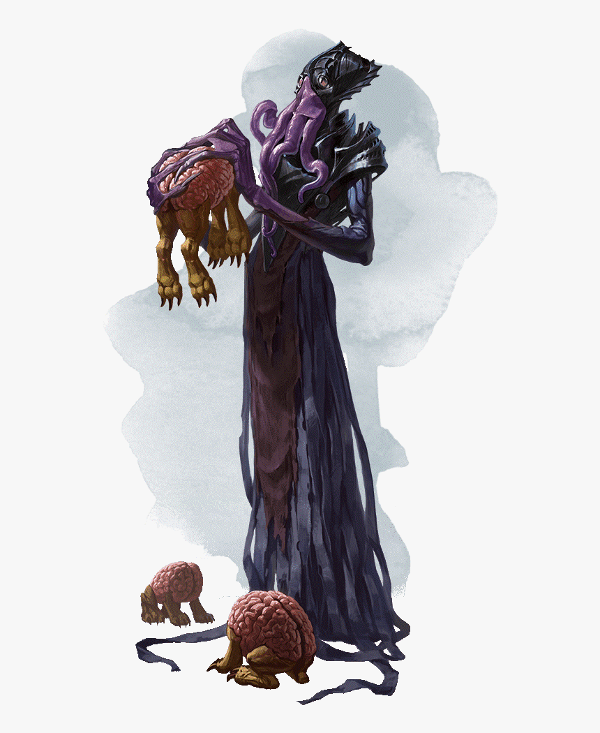 Mind Flayer And Intellect Devourer, HD Png Download, Free Download