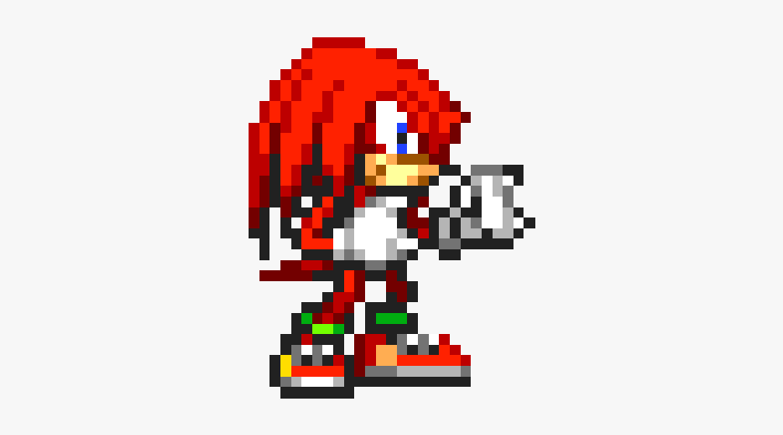 Knuckles Sonic Battle Sprites, HD Png Download, Free Download