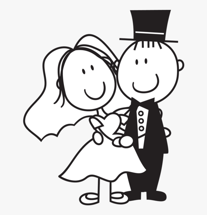 Bride And Groom Printable, HD Png Download, Free Download