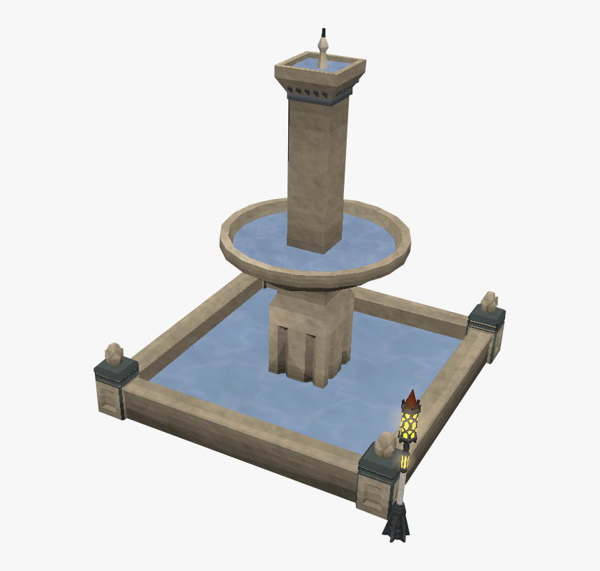 2 Stage Fountain - Fountain Gif Png, Transparent Png, Free Download