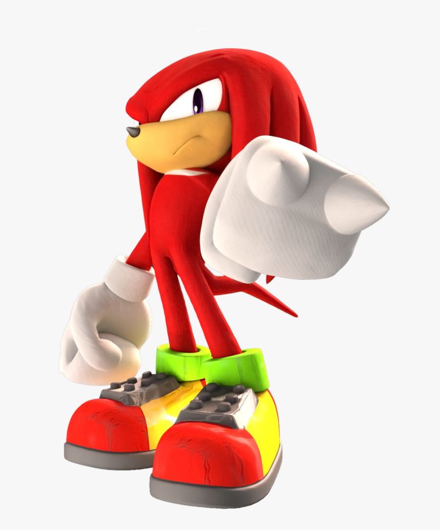 Knuckles The Echidna 3d Png, Transparent Png, Free Download