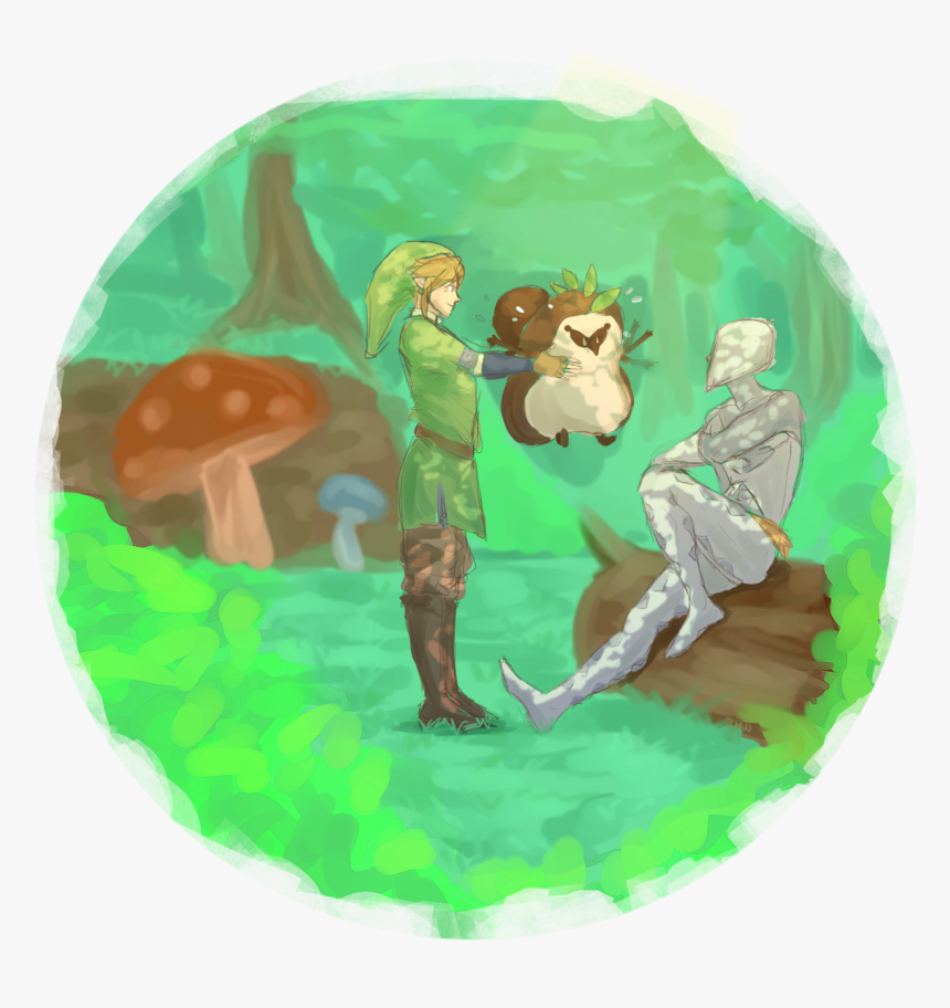 “ Oolo Has No Desire To Be Friends With Ghirahim
” - Illustration, HD Png Download, Free Download