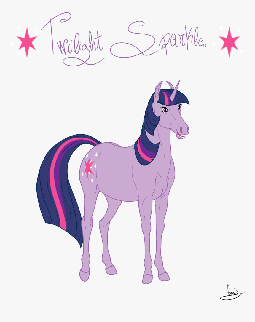 Realistic Twilight Sparkle By Vanycat - Twilight Sparkle, HD Png Download, Free Download