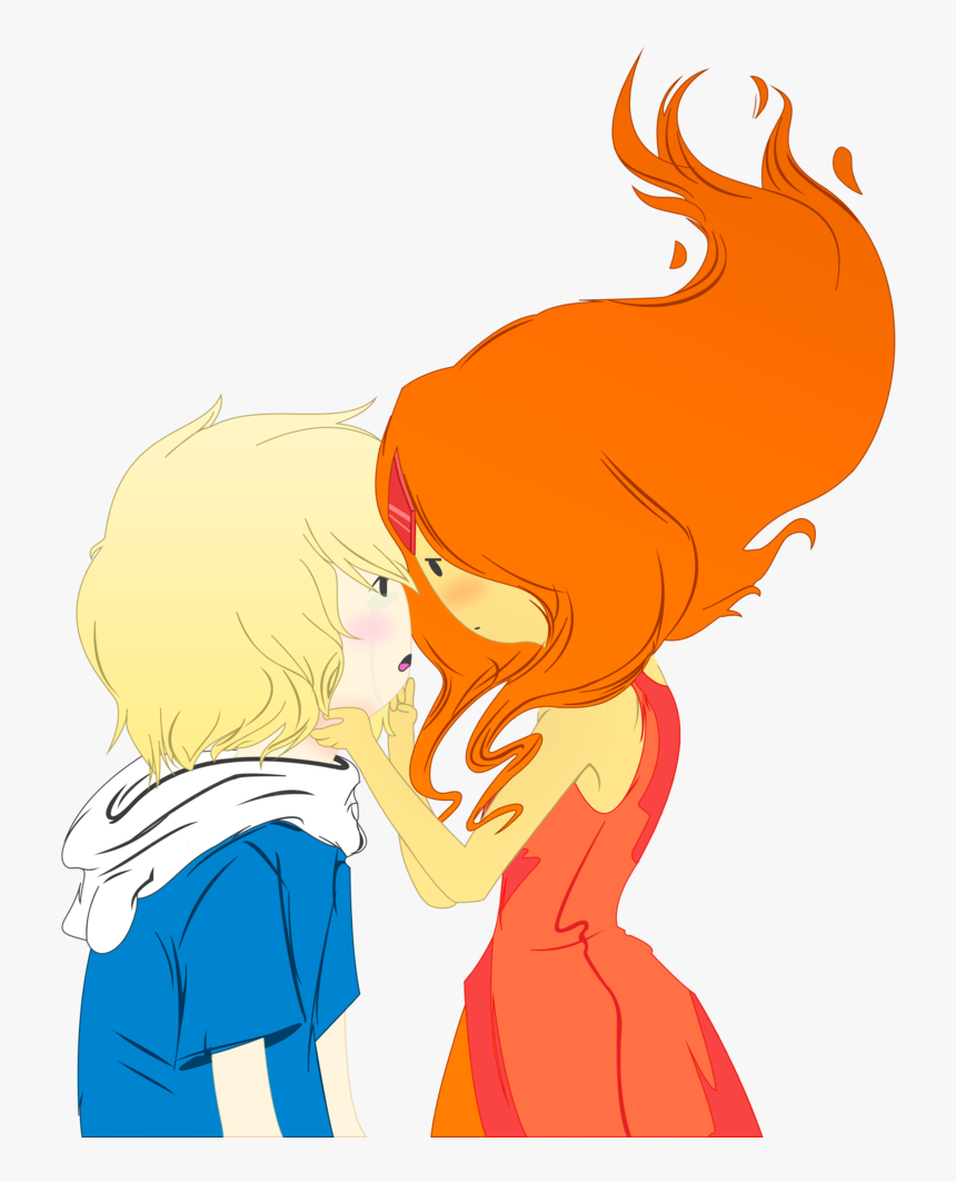 Finn And Flame Princess - Finn And Princess Flame, HD Png Download, Free Download