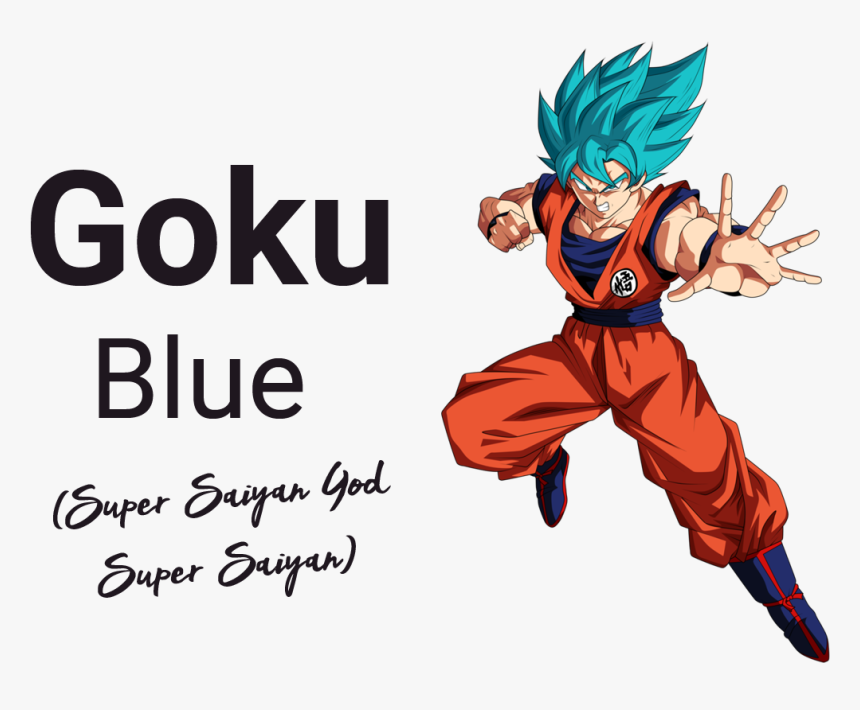Goku Blue - Goku Super Saiyan Blue Png, Transparent Png, Free Download