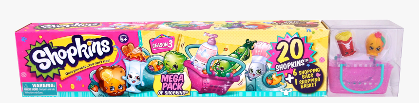 Shopkins Exclusive Mega Pack, , Large - Shopkins Season 3 Mega Pack, HD Png Download, Free Download