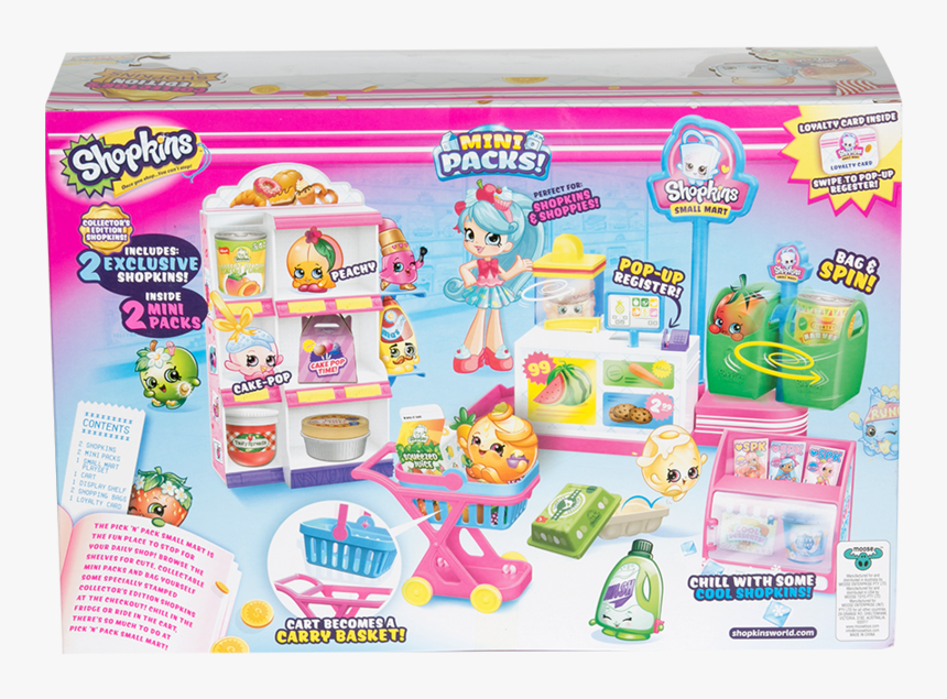 Shopkins Mini Packs Small Mart, HD Png Download, Free Download