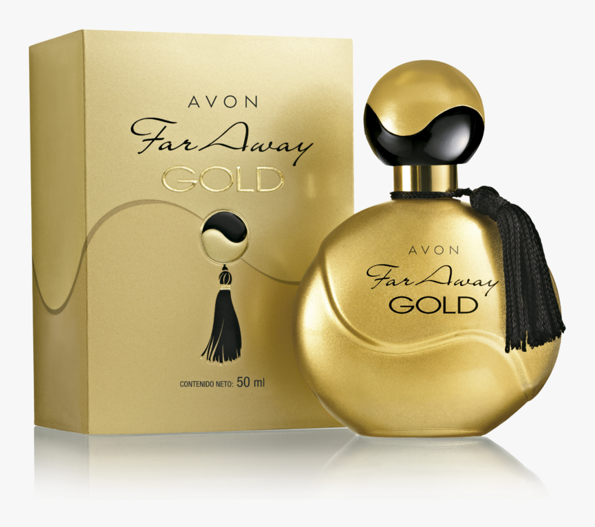 Perfume Far Away Gold Avon, HD Png Download, Free Download