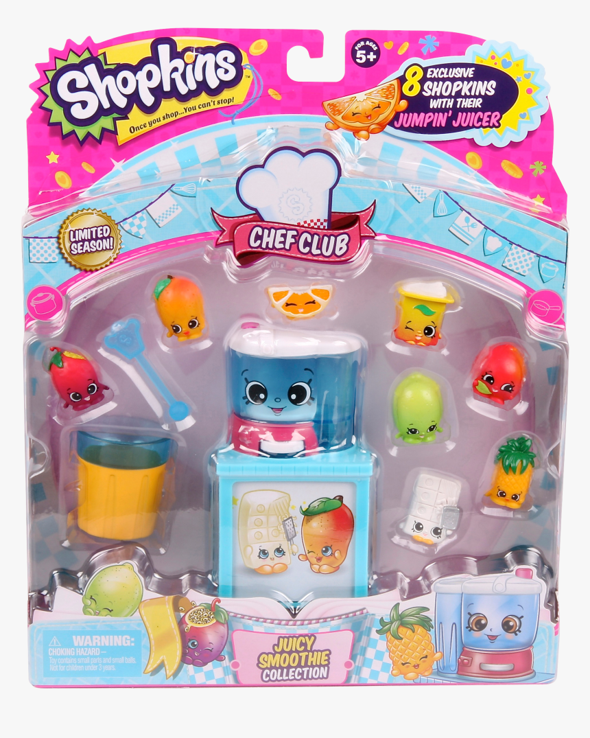 Shopkins Chef Club Juicy Smoothie Collection, HD Png Download, Free Download