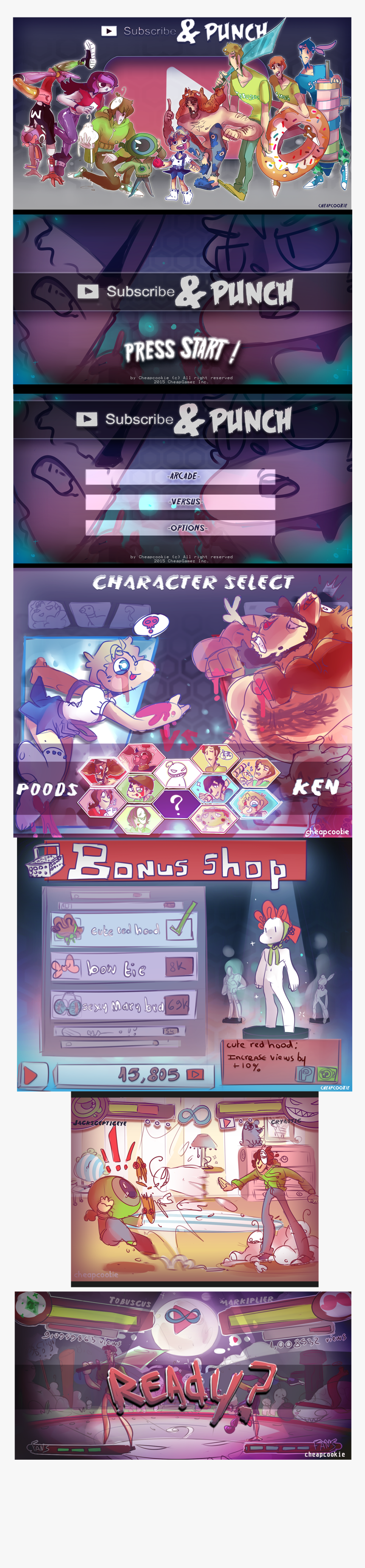 Fight - Subscribe And Punch Game, HD Png Download, Free Download