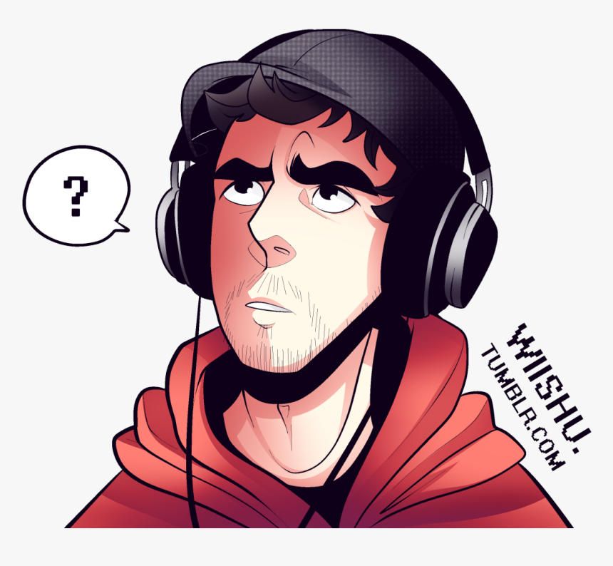 Transparent Jacksepticeye Tumblr - Headphones, HD Png Download, Free Download