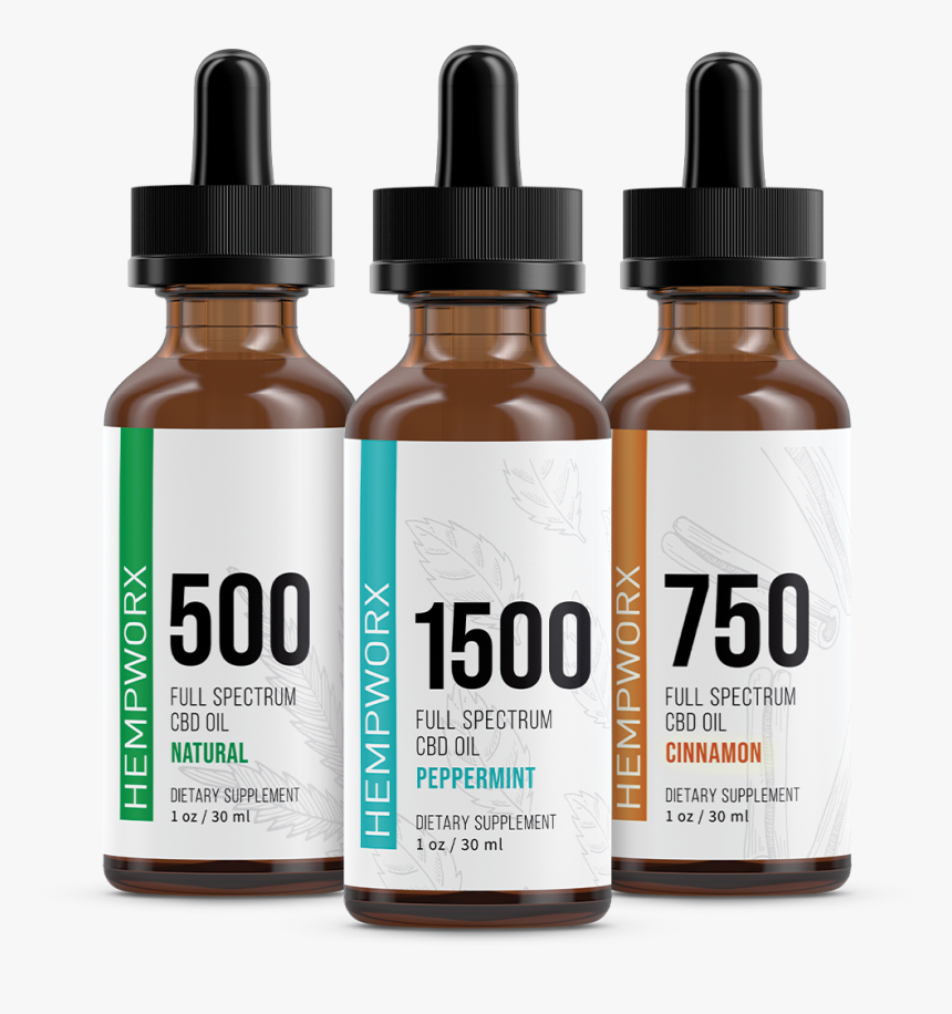 Hempworx Cbd Oil, HD Png Download, Free Download