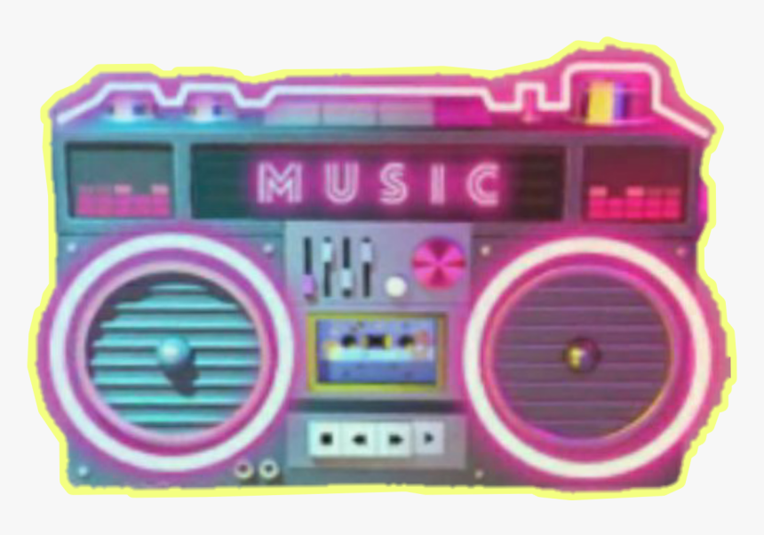 Transparent Old School Boombox Clipart - 90s Boombox Transparent, HD Png Download, Free Download