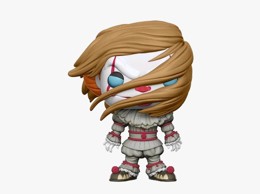 Funko Pop Pennywise With Wig, HD Png Download, Free Download