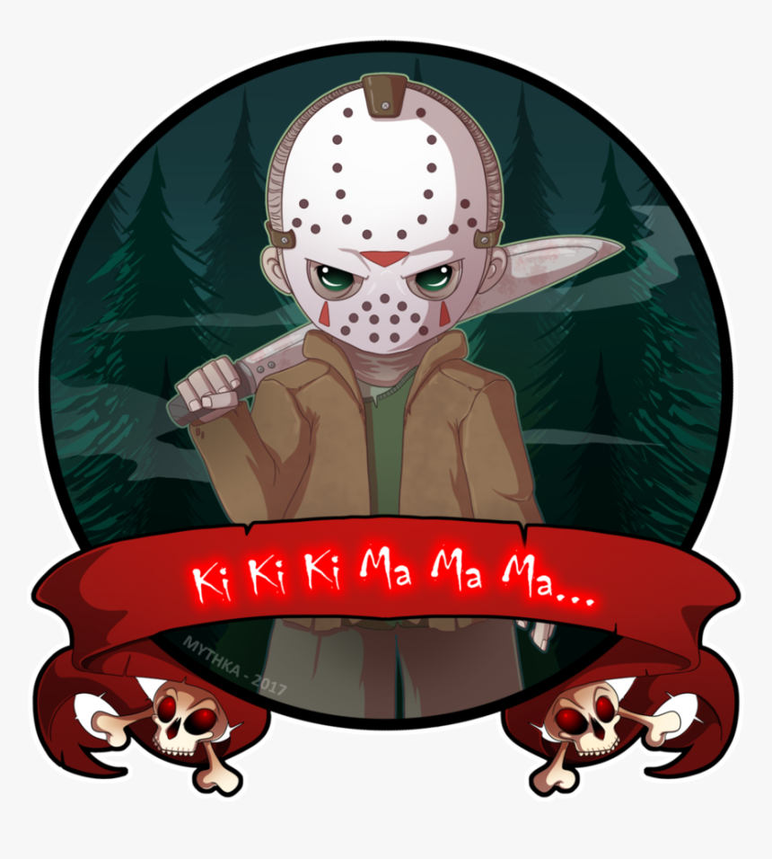 Jason, Just In Time For Halloween Freddy, Jason, Pennywise - Draw Freddy Versus Jason In Cartoons, HD Png Download, Free Download