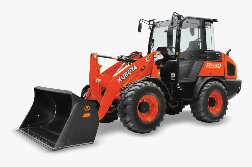 R630c Wheel Loader With Cab - Kubota Wheel Loader, HD Png Download, Free Download