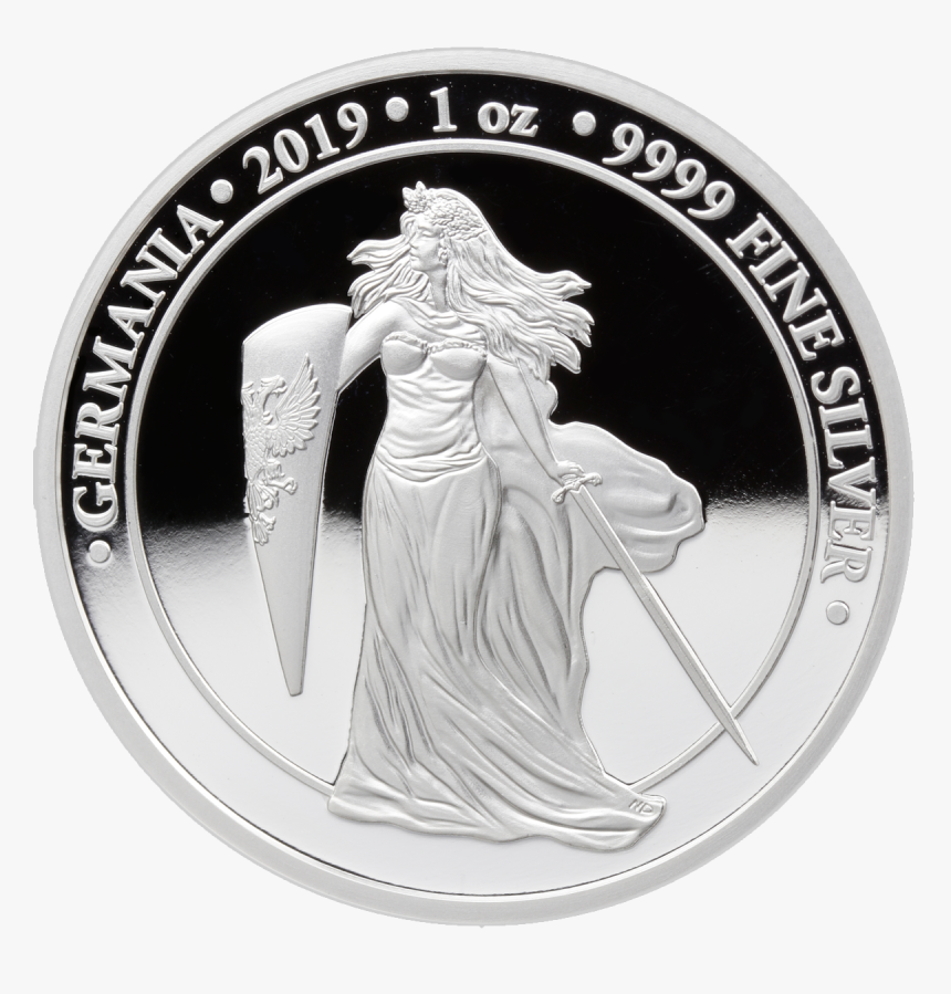 1 Oz Silver Round Germania & Britannia Allegories, HD Png Download, Free Download