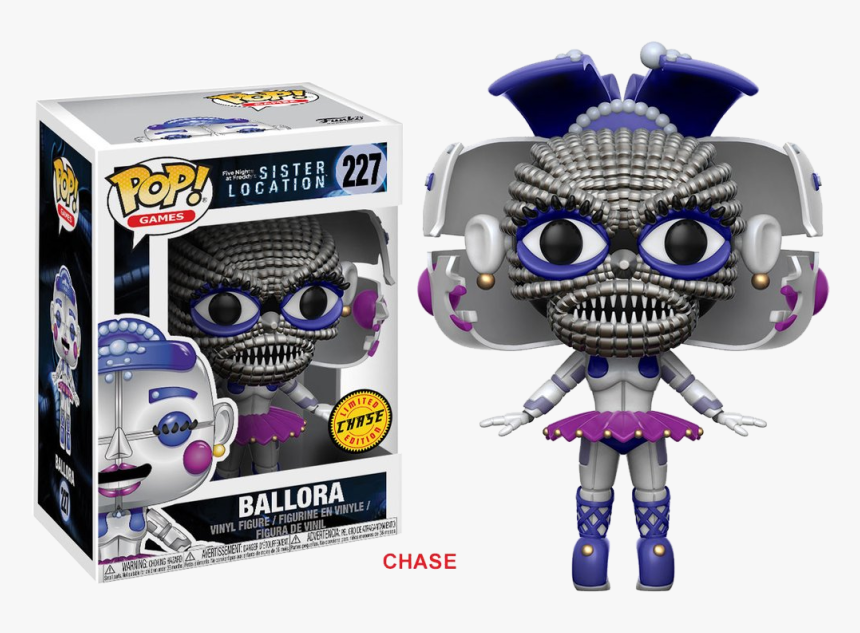 Funko Pop Ballora Chase, HD Png Download, Free Download