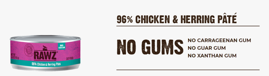 Rawz Cat Can Chicken Herring - Gracom, HD Png Download, Free Download
