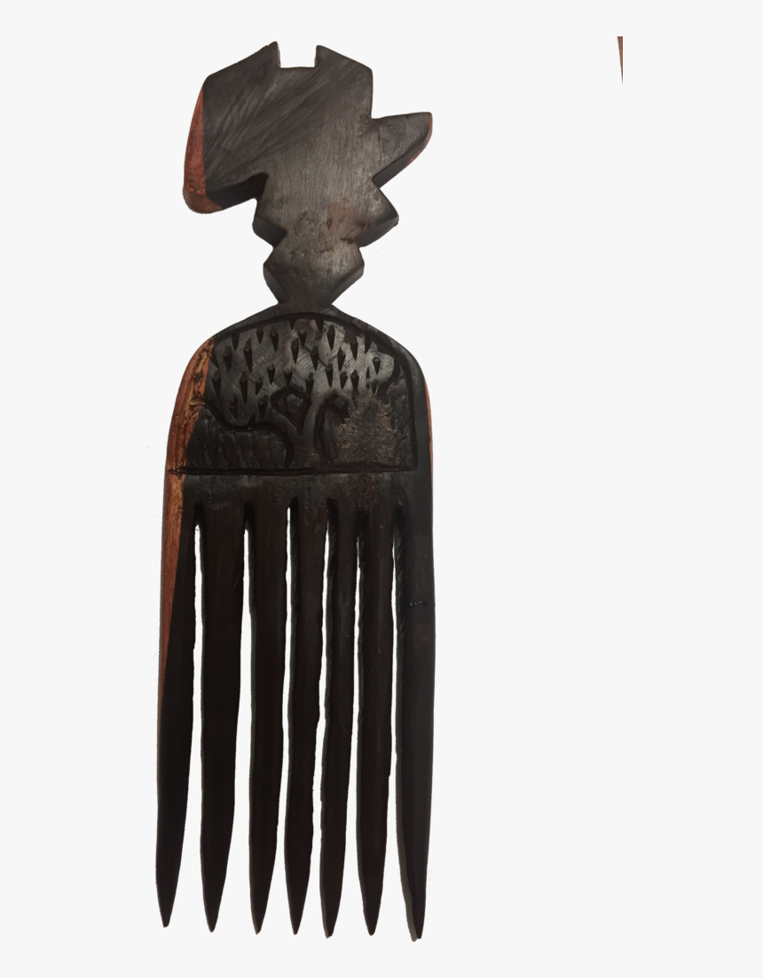 Afro Pick Png - Bronze Sculpture, Transparent Png, Free Download