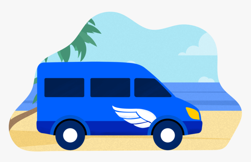 Supershuttle Los Angeles - Super Shuttle Punta Cana, HD Png Download, Free Download