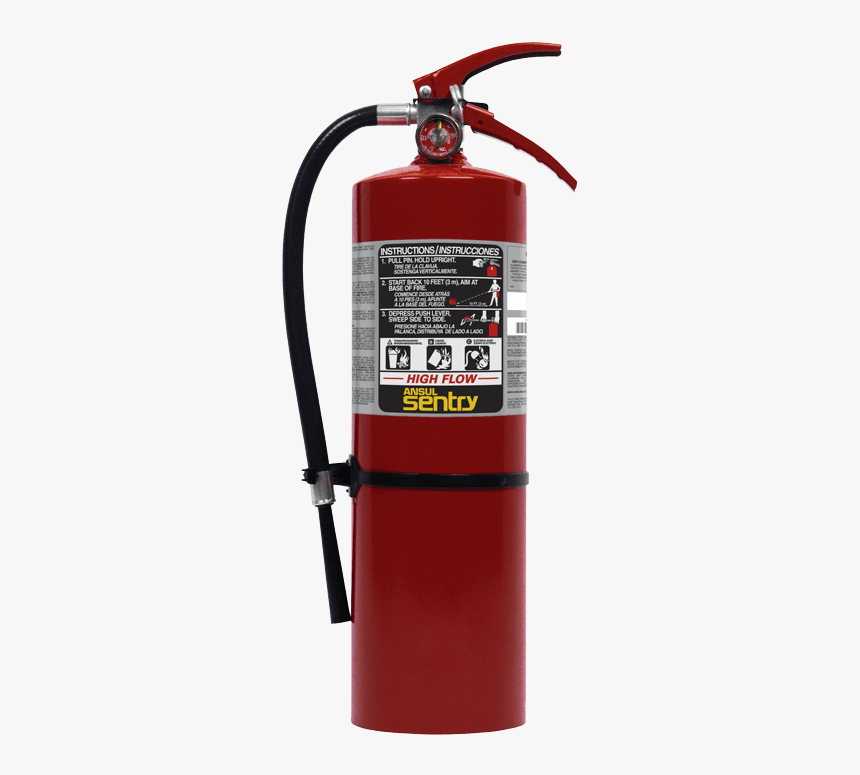 Abc High Flow, Cr W/wall Hook, Cr Hf Aa10si - Ansul Sentry Fire Extinguisher, HD Png Download, Free Download