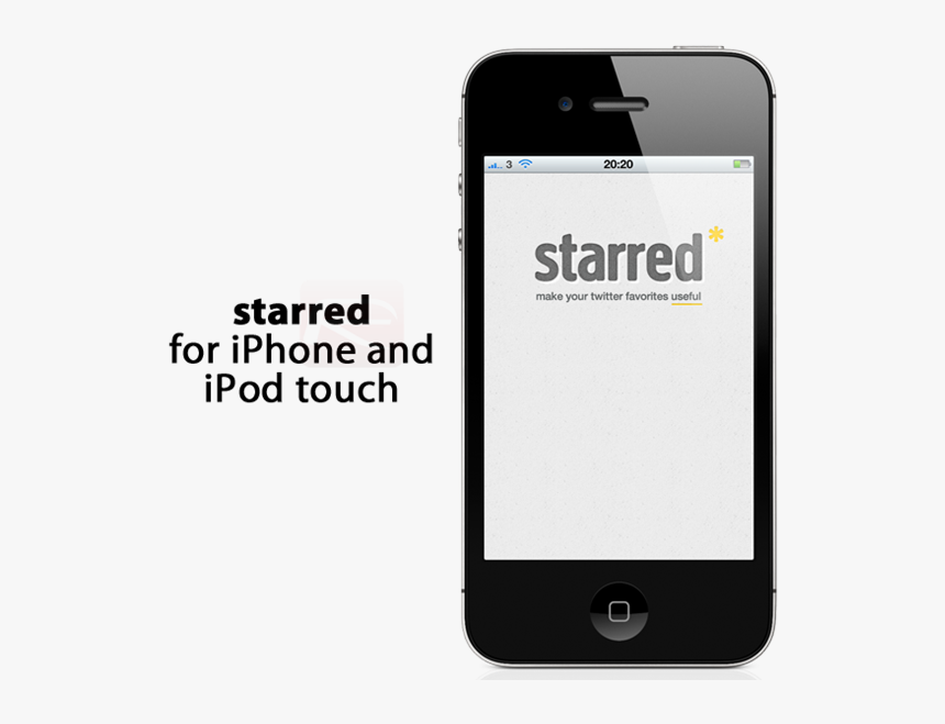 Starred1 - Iphone 4, HD Png Download, Free Download