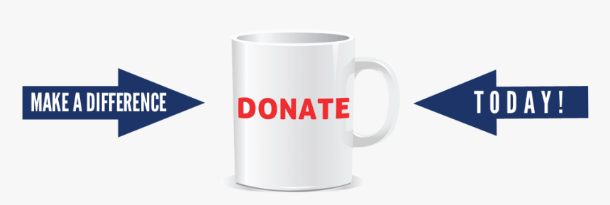 Donate Button With Arrows - Taza Con, HD Png Download, Free Download