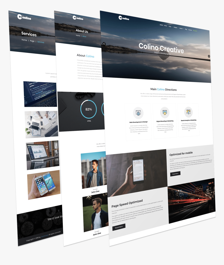 Multi-purpose Joomla Template - Graphic Design, HD Png Download, Free Download