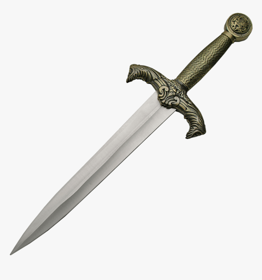 Medieval King Arthur Dagger - Transparent Dagger Clipart, HD Png Download, Free Download