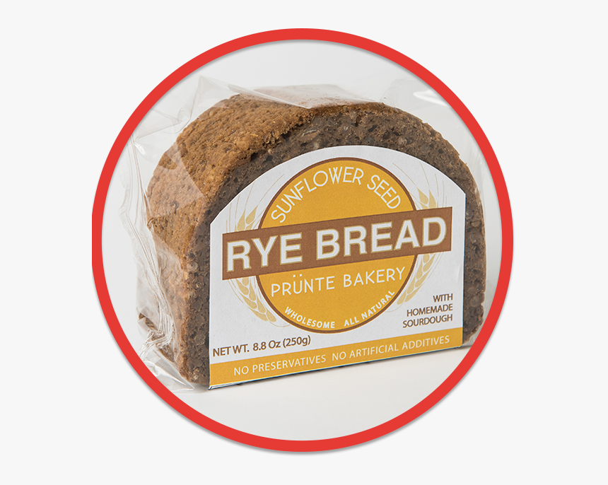 Sunflower Seed Rye Bread - Bread Rye Pumpernickel Prunte Bakery, HD Png Download, Free Download