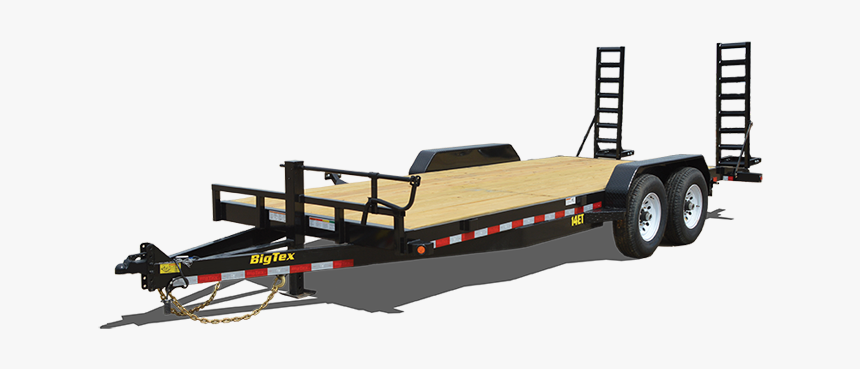 Big Tex 14et 14k Tand Equip W/dt Mr Dvt Mega Ramps, - Big Tex 14 Et, HD Png Download, Free Download