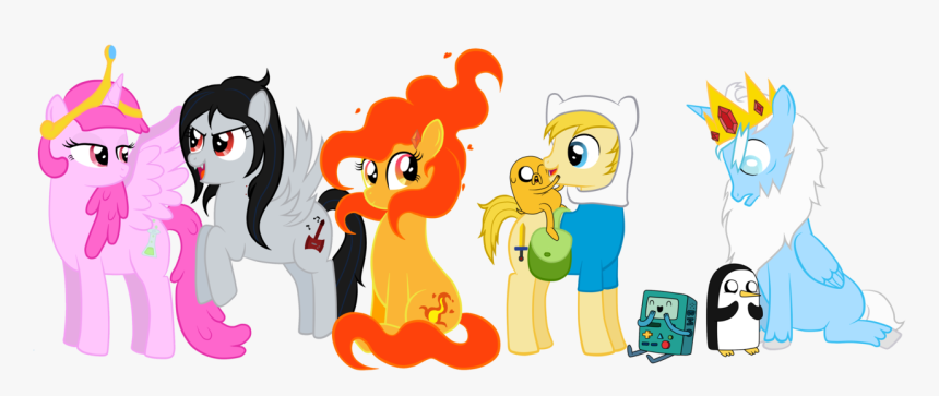 Adventure Time As Ponies, HD Png Download, Free Download