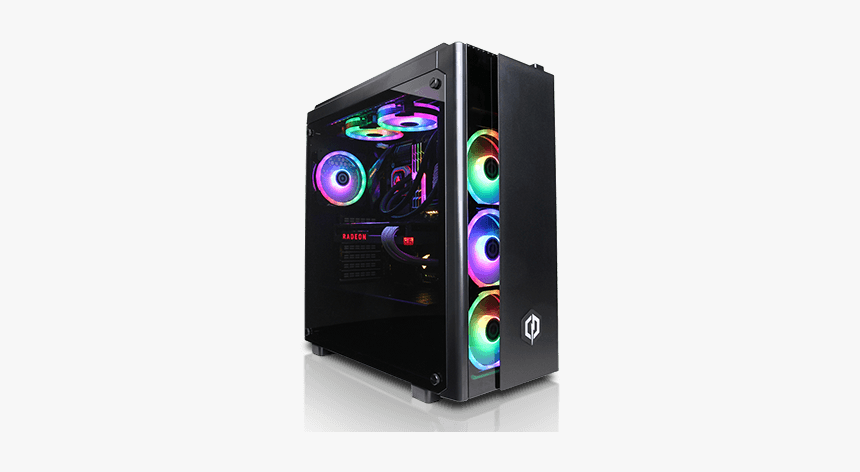 Case Image - Cyberpowerpc Furion Mid Tower Gaming Case W Front Top, HD Png Download, Free Download